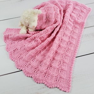 Pink Blanket and Hat Set