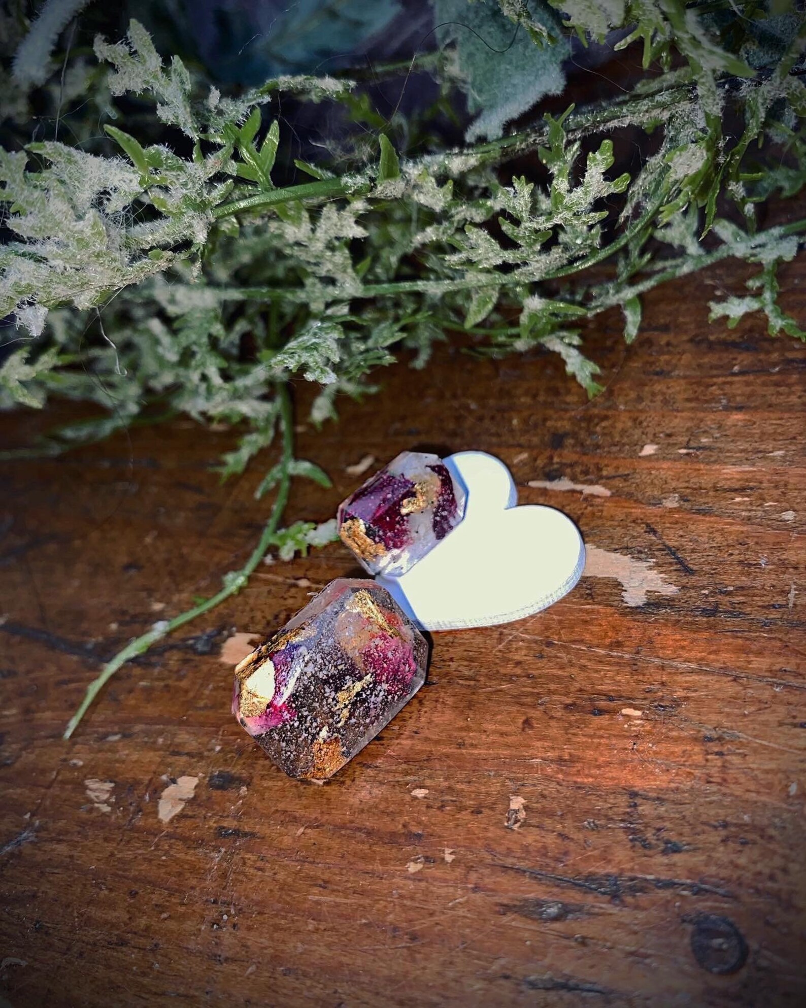 Resin Cremation Jewellery Jewelry Stud Jewel Earrings ft. Etsy