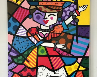 Reproduction Romero Britto