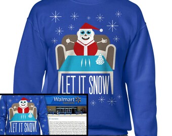 let it snow banned sweater