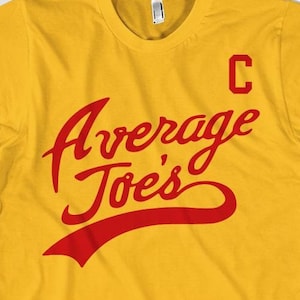 Dodgeball Average Joe&#39;s T-Shirt - easy funny halloween costume, purple cobras shirt, couples costume, group costume for friends, sports
