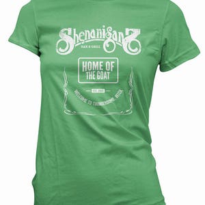 Shenaniganz St. Patricks Day Bar T-shirt From Waiting Movie ...