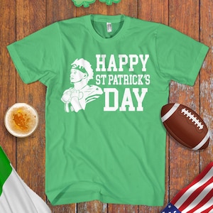 St Patrick Mahomes Saint Patricks Day Shirt - funny st. patrick's day t-shirt, st paddys day party shirt for kansas city football fans