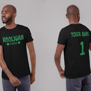 Camisetas grupales divertidas del Día de San Patricio: escuadrón de travesuras, equipo de hooligans, camisetas personalizadas del Día de San Patricio, camisetas personalizadas a juego, fiesta imagen 8