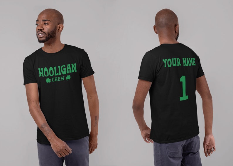 Camisetas grupales divertidas del Día de San Patricio: escuadrón de travesuras, equipo de hooligans, camisetas personalizadas del Día de San Patricio, camisetas personalizadas a juego, fiesta imagen 8