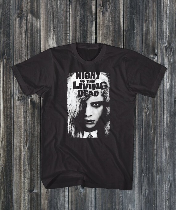 Retro Horror Shirt - Zombie Apocalypse Shirt George Romero 60s Cult Classic Shirts Sci Fi Gifts for Movie Lovers