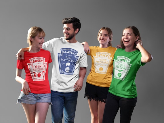 Easy Halloween Costume Relish Shirt Group Ketchup Mustard Easy Halloween Costume Relish Shirt Group Ketchup Mustard