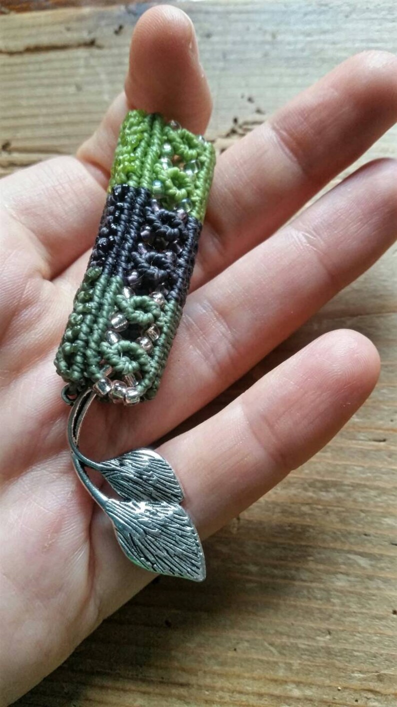 for hippie. hair bead for dreads dreadlock beads Micromacrame jewelry