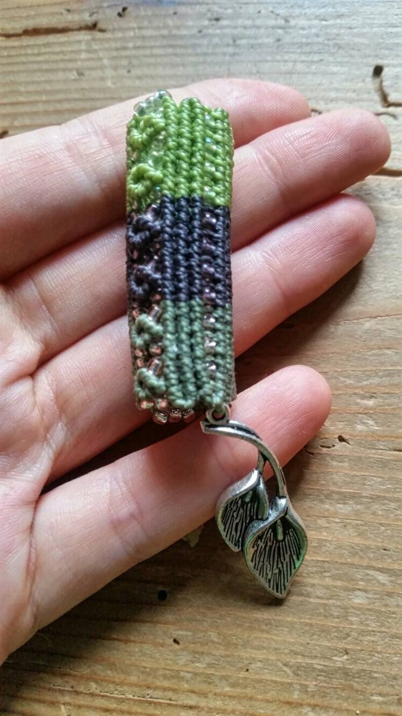for hippie. hair bead for dreads dreadlock beads Micromacrame jewelry