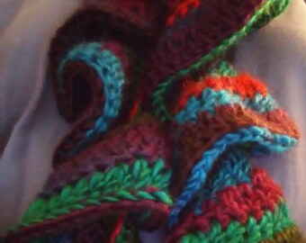 Apple Orchard Ruffle Scarf