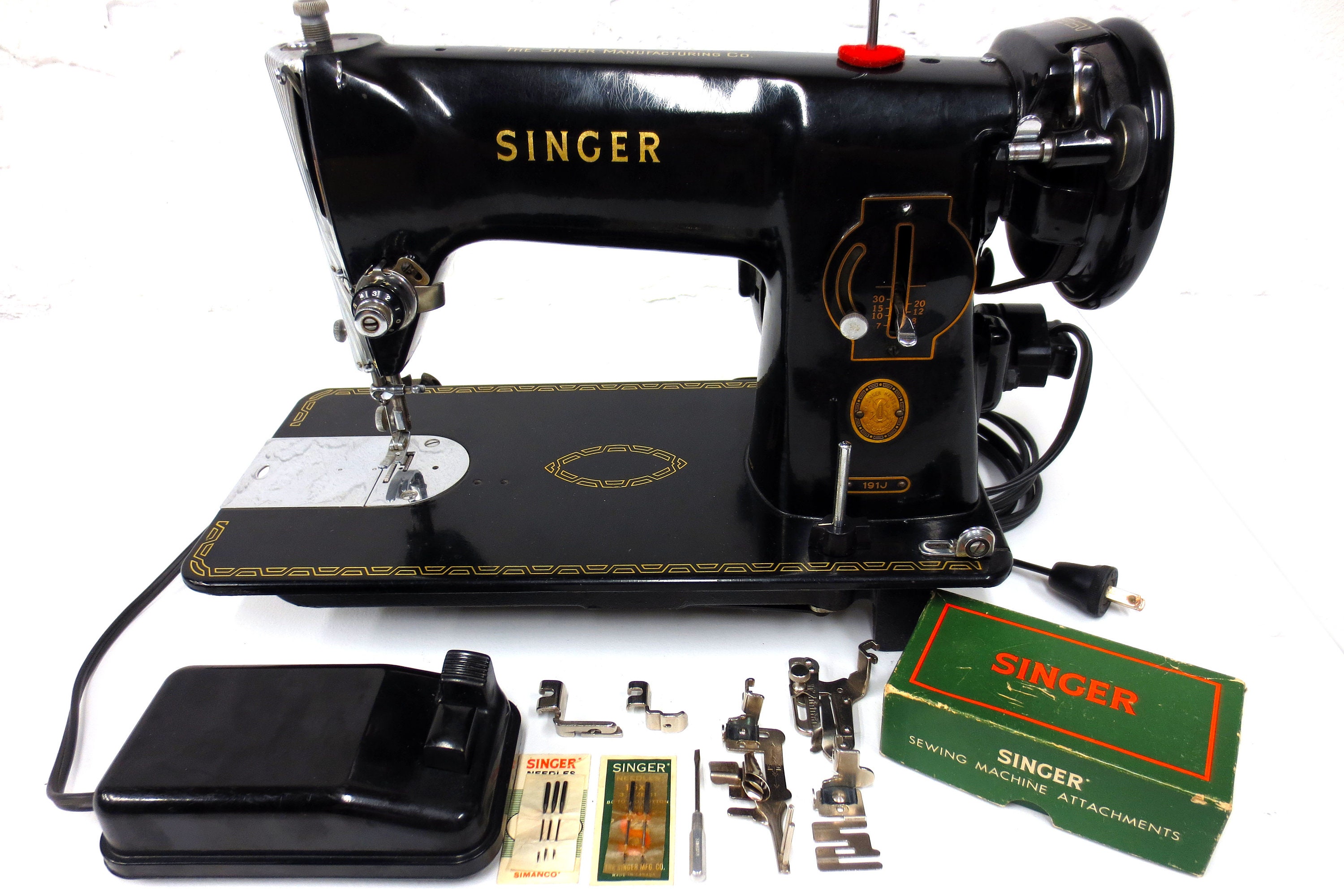 Parts Of A Vintage Sewing Machine And Their Functions, 56 OFF