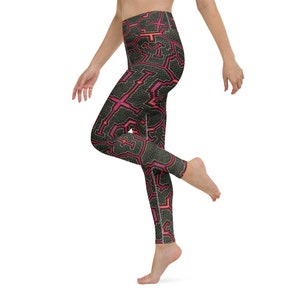 Yoga Leggings - Shipibo ‘Icaros’