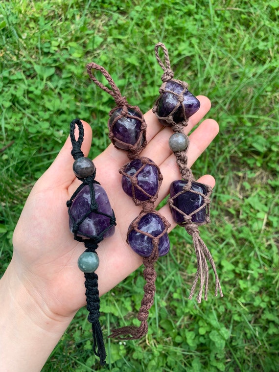 Hemp wrapped stone best sale