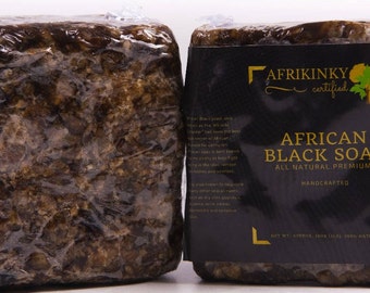 BLACK SOAP Premuim Fair Trade Bio Bulk 1LB