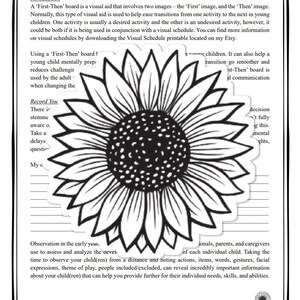 First Then Board Visual Aid Behavior Autism ADHD Intervention Printable Resource for Toddlers Preschoolers School Agers