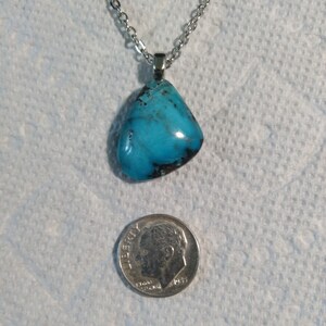 Natural Southwest Blue Turquoise Necklace  Price Reduced 8/1/23