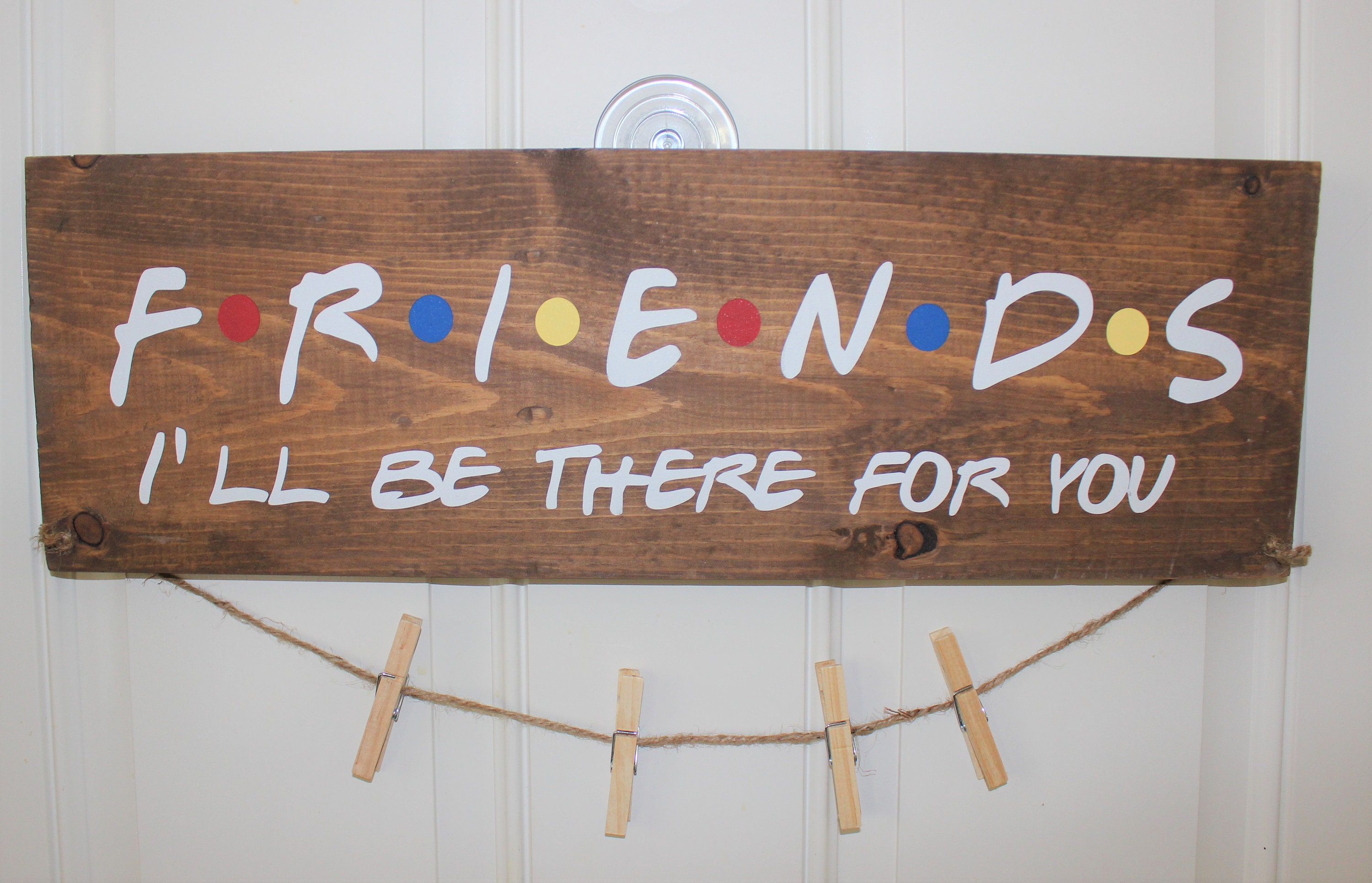Friends Photo Wall Sign Friends Photo Wall Decor Photo Etsy