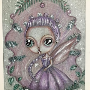 Sale! Sugar plum fairy original art illustration