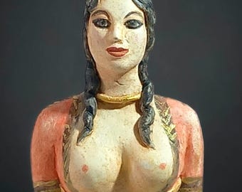 Minoan Lady Worshipper Figurine: Inspired by Minoan culture.