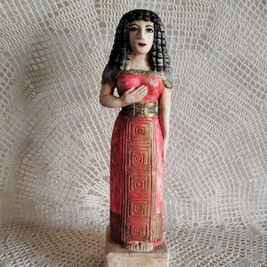 Lady of Auxerre: Core Idol, Fertility Mother Goddess Inspired by Archaic Art.