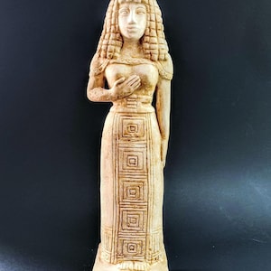 Lady of Auxerre: Core Idol and Fertility Mother Goddess Inspired by Archaic Art.