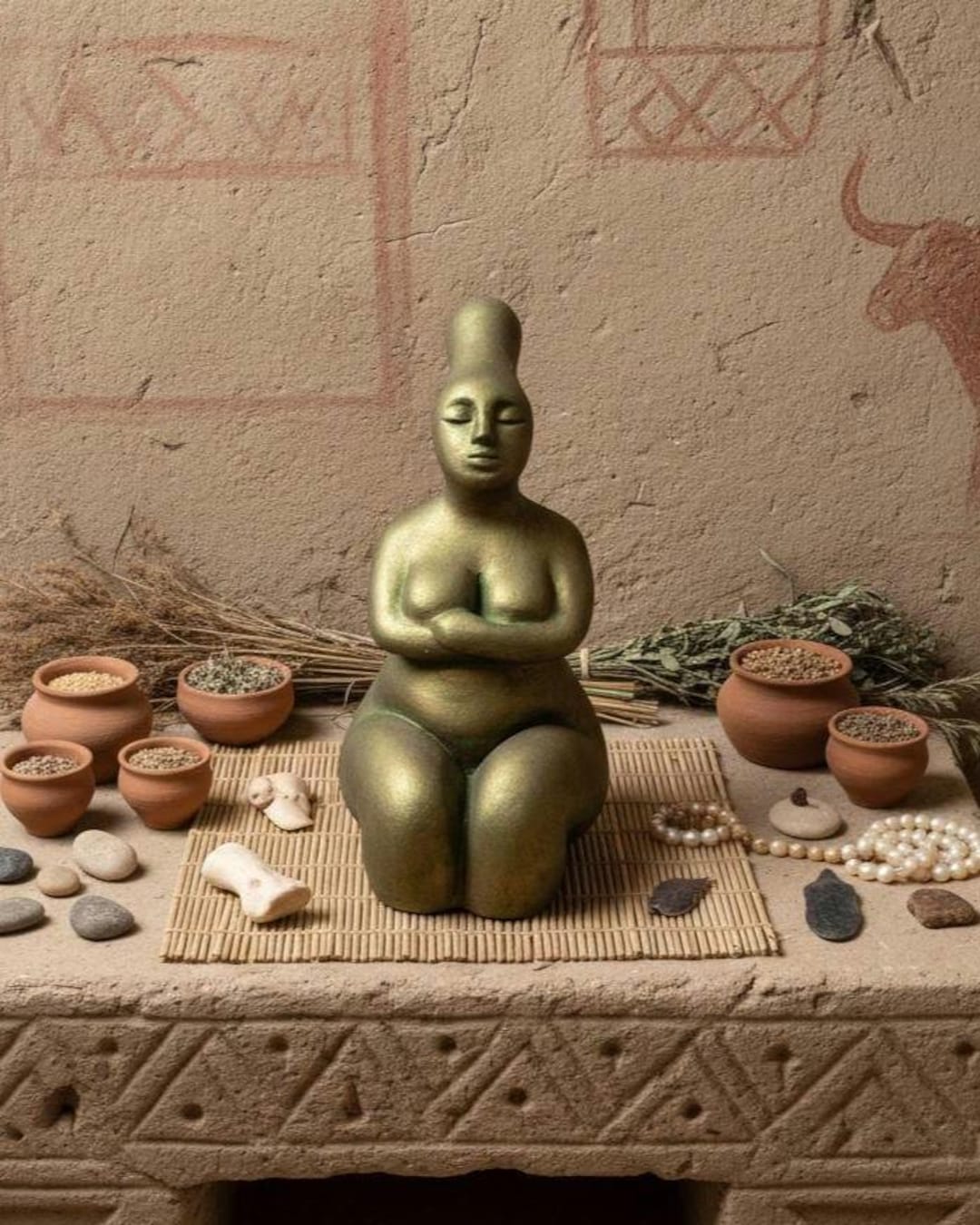 キョシュク・ホユクのヴィーナス – 女性らしさを讃える新石器時代の
