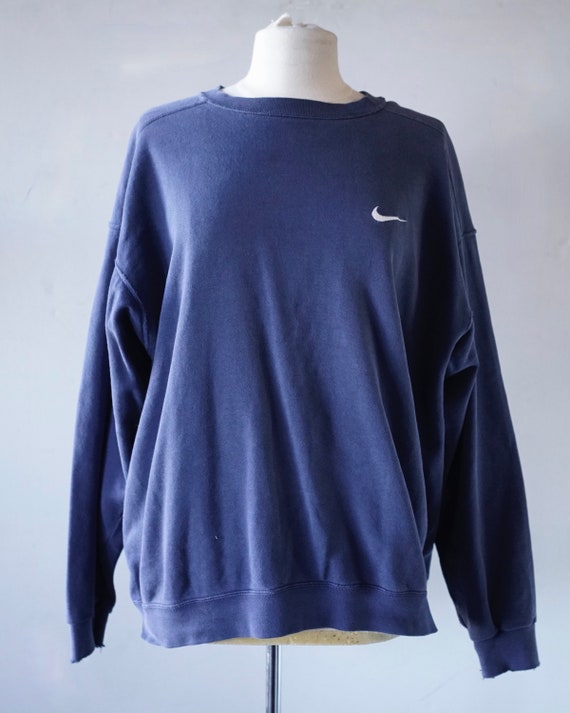 Faded Distressed Nike Crew Sweatshirt