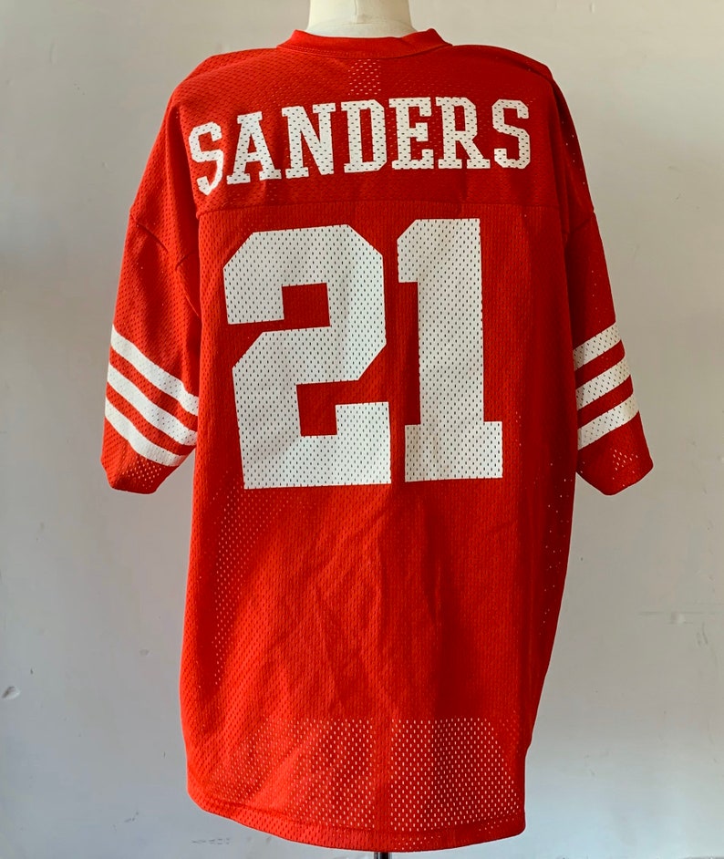Vintage Rare Dion Sanders San Francisco 49ers Jersey Men S Clothing Clothing Valresa Com