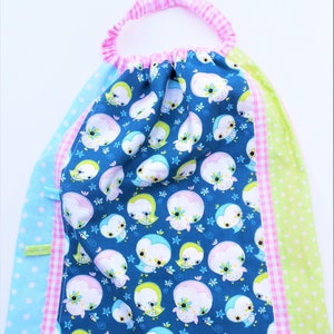 Elastic towel canteen napkin, kindergarten, school, kids towel towel, towel owls