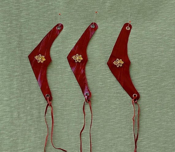 Smart doll brown natural leather belt