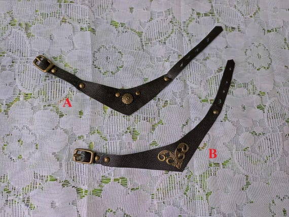 bjd 1/4 MSD Black natural leather belt for any msd dolls 17” /45cm type Iplehouse fid and similar in size.