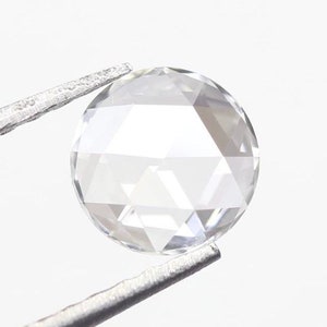 0.25 Ct. White Round Rose Cut Natural Diamond: VS Clarity, 5mm