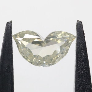 1.12 Ct. Natural Loose Yellow Lips Cut Diamond For Special Diamond Engagement Ring