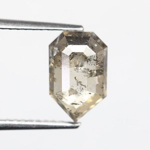 2.08 Ct. Natural Loose Brown Salt And Pepper Shield Cut Diamond For Her Dream Diamond Jewelry