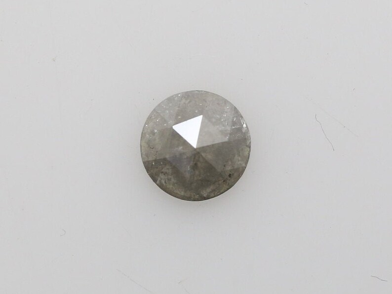 Natural Loose diamond Round rose cut Gray 0.97 Ct RD-242