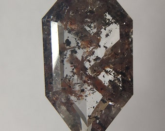 2.28 Ct Natural Long Hexagon Shape S & P Loose Diamond 14.59 × 7.07 MM Size Beautiful sparkling perfect for Solitaire Ring Ask a question