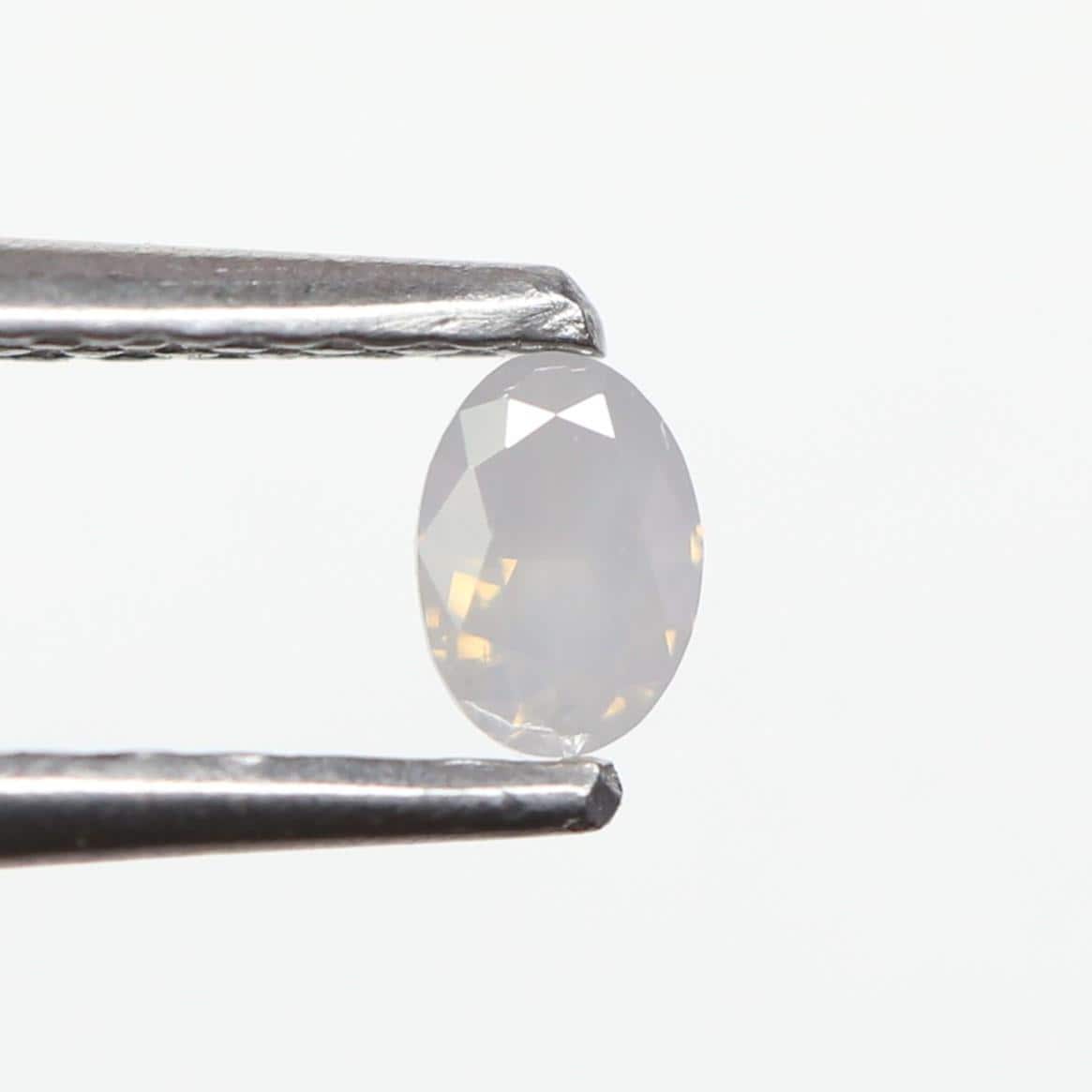 Diamant Naturel Bleu Vif Taille Brillant Rond - Environ 5,4 Mm, Couleur Fancy