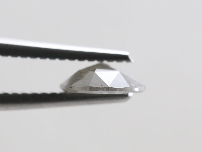 Natural Loose diamond Round rose cut Gray 0.97 Ct RD-242