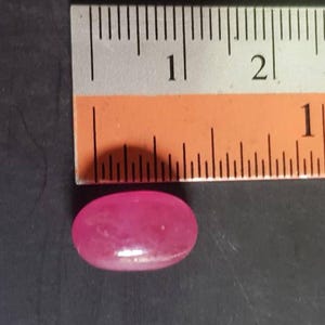Natural Fancy Cut Blood Pigeon Red Ruby 2 gram