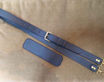 Leather Bag Strap Replacement, 3cm Wide, Adjustable Crossbody Strap
