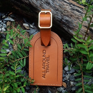 Handcrafted Leather  Luggage Tag luggage tags personalized for women luggage tags personalized leather.