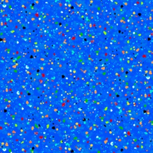 Speckles Fabric Polka Dot Blender Royal Blue Background Multi Color QT Fabrics - Priced By the 1/2 Yard - Cut from bolt - OOP