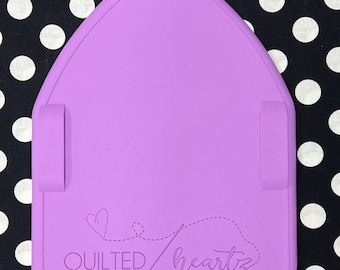 Binding Eaze - Quilted Heartz - Purple - Ironing and Binding Pad - Free Shipping