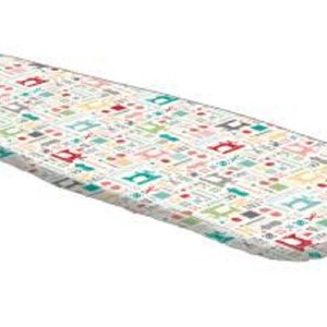 Lori Holt Padded Ironing Board Cover - Cute Fabric Print - Fits Standard Size Boards -