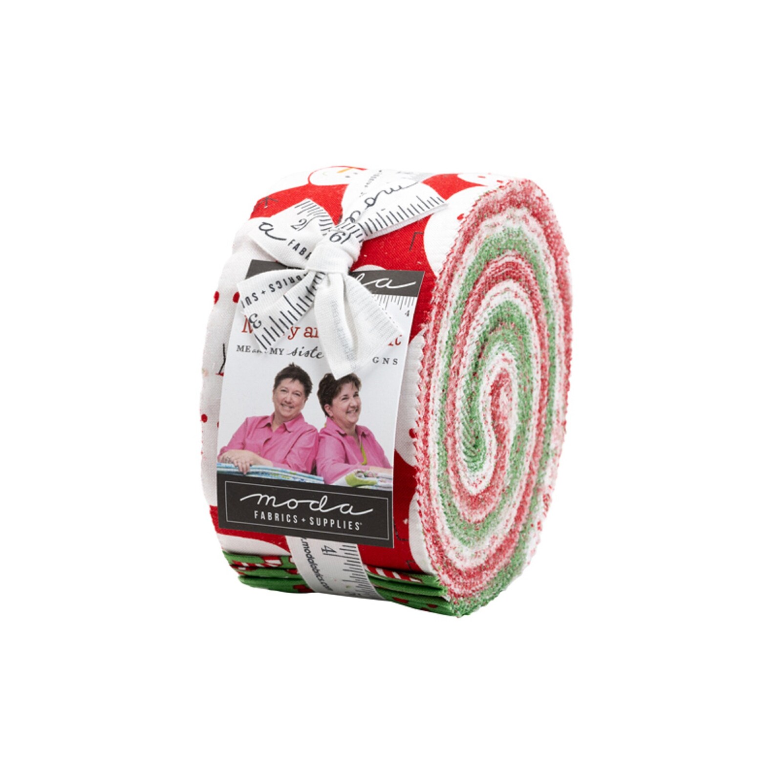 Merry & Bright Christmas Jelly Roll 2.5 strips 40pcs Etsy