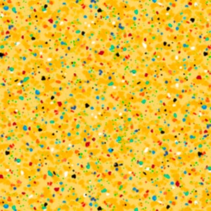 Speckles Fabric Polka Dot Blender Fabric Sun Yellow Multi Color QT Fabrics - Priced By the 1/2 Yard