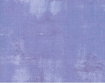 Moda Grunge Cotton Fabric: Sweet Lavender Light Purple Blender (1 yard)