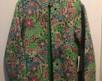 Phool quilted reversible jacket