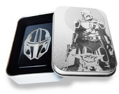 Brand new - Designed Crushed Styled Cigarette Petrol Lighter - Manda