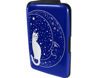 Pocket Case Metal Card Holder- RFID Blocking - Catmoon